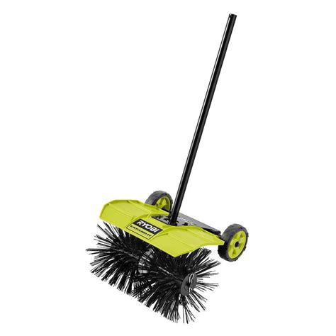 expand it sweeper attachment|ryobi power broom attachment.